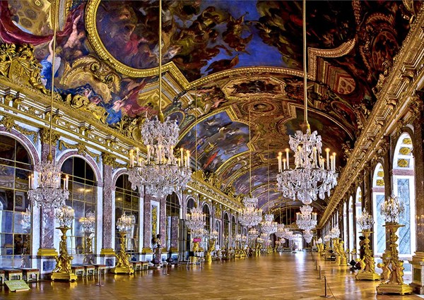 Внутреннее убранство Версальского Дворца